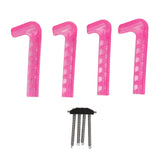 pcs Skate Guards Non-Slip Soft Plastic Adjustable Hockey Skate Blade Protectors for Home