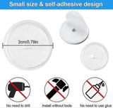50 pcs Ceiling Hook Self-Adhesive Hook 20mm Plastic Hook Without Drilling Hook Ceiling Fixation Self-Adhesive Wall Hook Ceiling Suspension Hook Shibaod_max