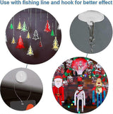 50 pcs Ceiling Hook Self-Adhesive Hook 20mm Plastic Hook Without Drilling Hook Ceiling Fixation Self-Adhesive Wall Hook Ceiling Suspension Hook Shibaod_max - Top-Down View
