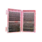 Individual False Eyelashes, Pre-made Cluster Lashes, Eyelash Extension Kit with D-curl for Beginners (30+40+50D)_tfrf