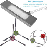 Deebot T9+ Max Power Robot Vacuum Cleaner Accessories Replacement Kit - Side View