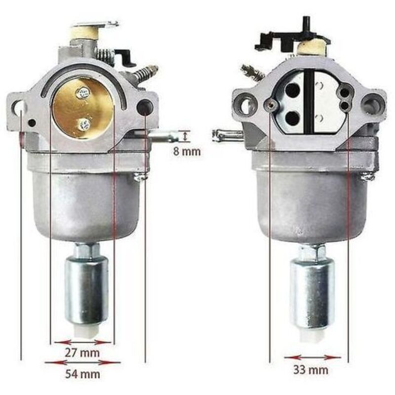 Briggs & Stratton Carburetor Replacement 17.5 I/C OHV Compatible with Garden Tractor
