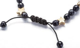 Solar System Bracelet for Men and Women, Universe Galaxy Eight Planets Guardian Star Natural Stone Beads Bracelet Gift Eight Planets 1—yux Eight Planets 1 - Top-Down View