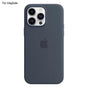 Compatible with iPhone 14 Pro Case Compatible with MagSafe Liquid Silicone Phone Case [Induction Popover]- Perfet Dark Blue_MGF Dark blue