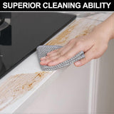 2025 Latest Model 6-Pack Multifunctional Steel Wire Dish Cloths, Double Layer - Front View