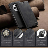 For Xiaomi Redmi 14C 4G Case CASEME 013 Series Card Holder Stand Leather Phone Case Multicolor Multicolor Multicolor Style B - 45-Degree Angle