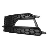 {CA} Left Fog Light Grille for A5 S5 2013-2016 8t0807681k Front Bumper - 45-Degree Angle