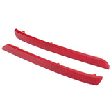 Pair Left Right Rear Bumper Reflector Red 7E0945105 Replacement Transporter T5 T6 2012-2016 - Front View