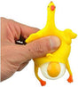 Laying Hens, creative toys, jokes, squeeze toy laying hen, ventilation chicken key chains, ventilation, stress relief, trick-yux