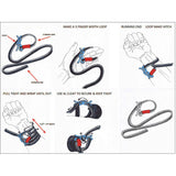 Clip-on Tourniquets Rapid Hemostasis One-Handed Operation Expandable Clip-on Tourniquet for Indoor and Outdoor Activities, DUBUNS - Top-Down View