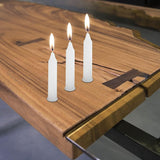 Candlesticks for conical candles, candlestick, tealight holder, candle insert table candle, candle cup