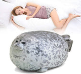 Thick seal pillow cute seal plush toy stuffed animal toy_tfrf 30CM