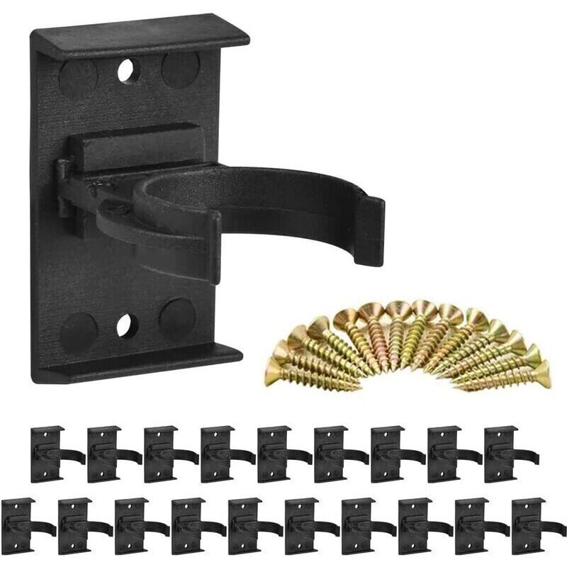 20 pcs Furniture Foot Fixing Clamp 28mm to 32mm Plinth Clamp Screwable Plinth Clamp Kick Plate Clamp Kitchen Plinth Fixing Clamp with 40 Screws, DEBUNS
