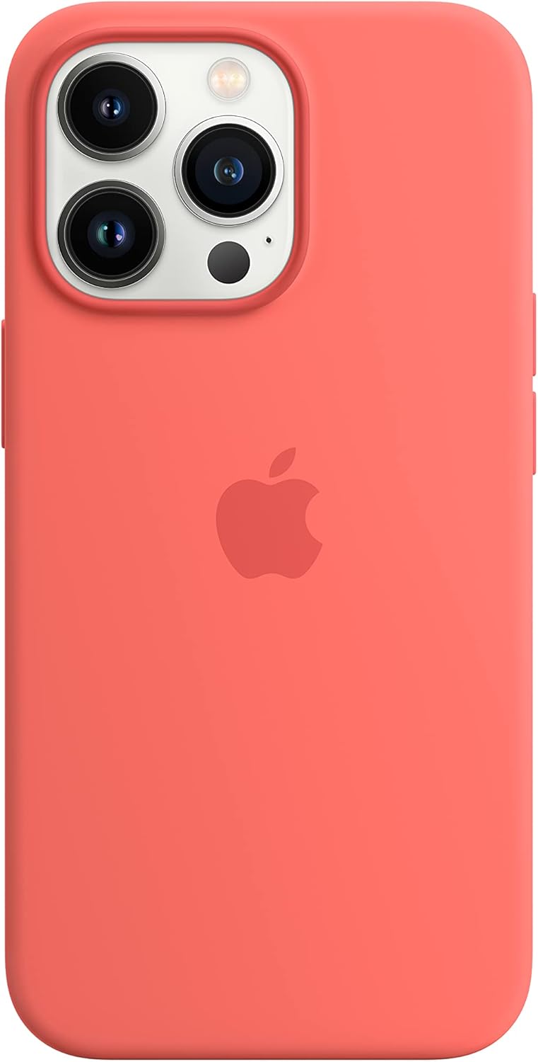 Apple Silicone Case with MagSafe (for iPhone 13 Pro) – Pomelo Pink