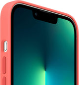 Apple Silicone Case with MagSafe (for iPhone 13 Pro) – Pomelo Pink - Front View