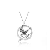 Hunger Games Mockingjay Necklace 3 pcs - Side View
