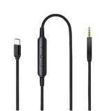 USB-C to 2.5mm Male Cable for QC25/QC35/QC35II/QC45 Headphones with Microphone