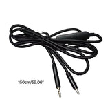 USB-C to 2.5mm Male Cable for QC25/QC35/QC35II/QC45 Headphones with Microphone - 45-Degree Angle