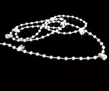 Bottom chain for vertical blinds for 89 mm slats, 20 meters, 200 clips—yux