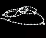 Bottom chain for vertical blinds for 89 mm slats, 20 meters, 200 clips—yux