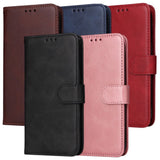 SKALO Samsung S25 Ultra PU Leather Wallet Case - Multiple Colors Blue_max Blue