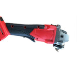 Suitable for Milwaukee 18V battery-powered brushless angle grinders, 3-speed operation, 100mm diameter electric cordless polishing and cutting. As Shown - 45-Degree Angle