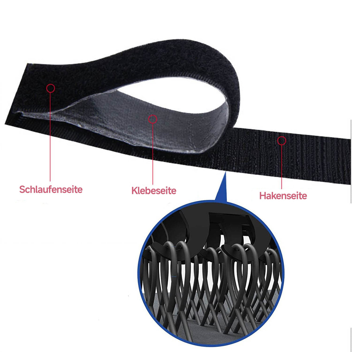 Strong 2025 Self-adhesive extra strong 3M double-sided tape with Velcro_max
