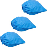 Textile Filter Compatible with Lidl / Parkside PNTS 1300 Wet and Dry Vacuum Cleaner - Filter Bag, Washable, Blue 3pcs