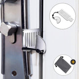 Portable Door Lock for Travel - Improved Travel Door Lock Hotel Door Lock Apartment Security Device Door Stopper - Front View