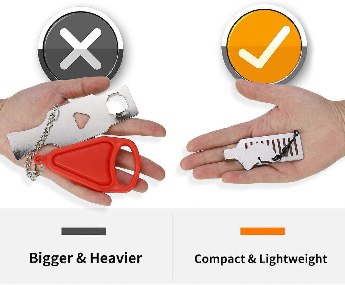 Portable Door Lock for Travel - Improved Travel Door Lock Hotel Door Lock Apartment Security Device Door Stopper