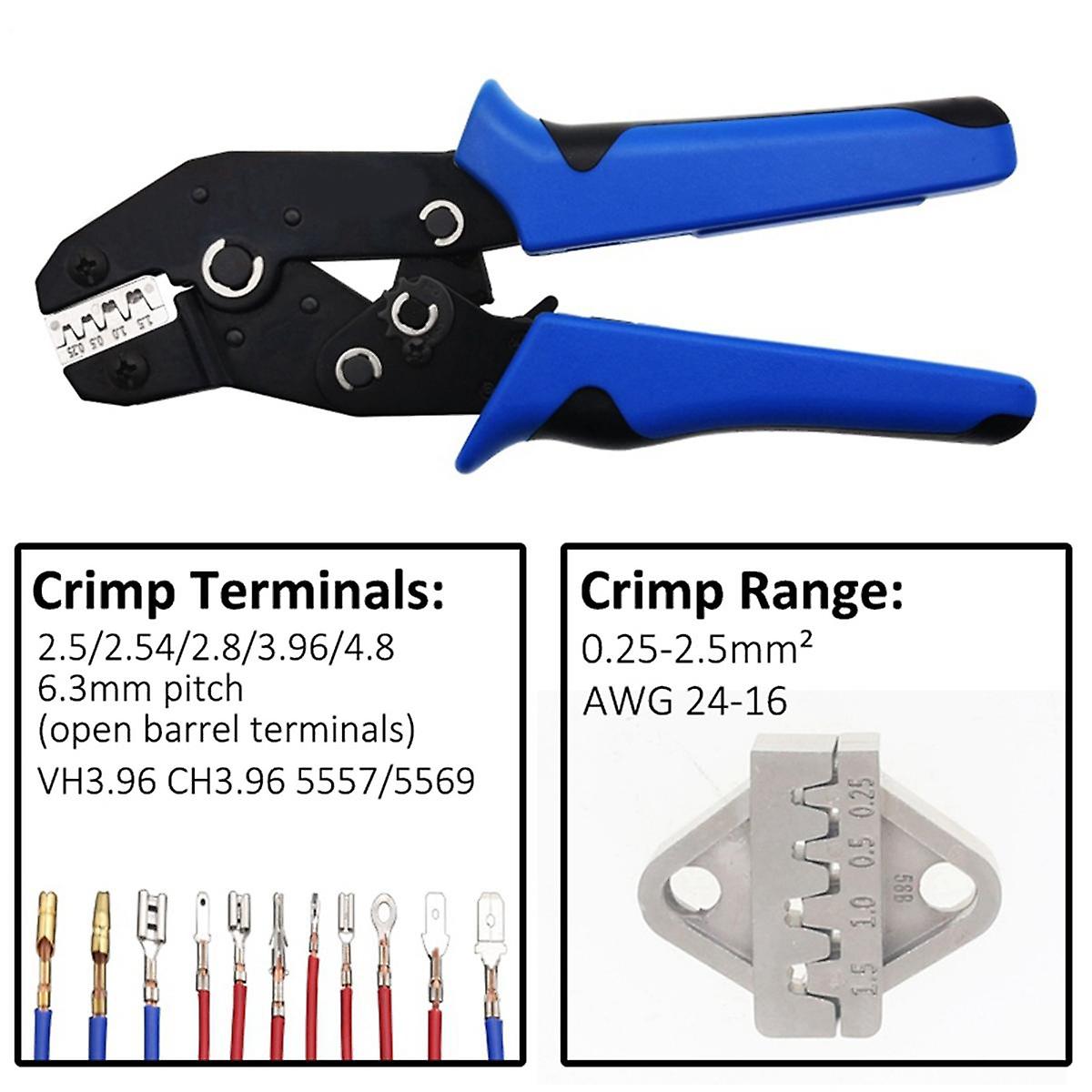 Sn-58b Latching Crimping Pliers Crimping Tool Single Pliers Connector Set AWG24-13 For Terminal Wire P