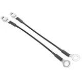 NA/Right and Left Pair Tailgate Latch Release Cable - Fits Chevrolet Avalanche/Silverado - 88980510,y - 45-Degree Angle