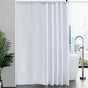 pc mildew resistant shower curtain washable waterproof fabric large polyester shower curtains for bathtub or bathroom white 200x220cm