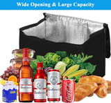 Soft Cooler Bag, 40L Large Cooler Bag, Grocery Bags, Picnic Bag, Thermal Food Delivery Bag, Insulated Bag, Cooler Bag