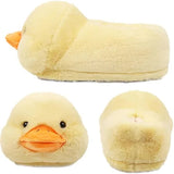 Bubble Animal Slippers for Women, Fluffy Duck Shark Lion Dog Slippers for Winter Cute Women's Shoes Non-Slip Indoor Outdoor Shoes EU Size 35-40 Duck,35... - Side View