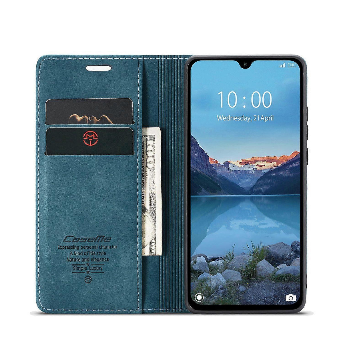 Xiaomi Redmi 14C 4G Leather Case with Card Holder Stand - Multicolor (Compatible with CASEME 013 Series) Multicolor Style E