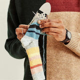pcs Wooden Sock Blockers for Knitting, Adjustable Sock Blockers for Knitting Blockers Knitting Crochet S - Front View