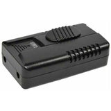 Foot dimmer with slider 150W 230V Black LED compatible [Energy class A]