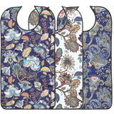 pcs Decorative bibs for adults, bib for the elderly, bib for seniors with adjustable strap