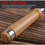 4-piece wood chisel set, chisel set for wood carving and DIY - Top-Down View