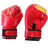 Boxing Gloves Children Junior Youth Sparring Training Kickboxing one size Red
