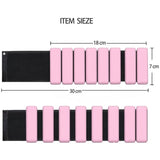 PCS Ankle Weights Adjustable Wrist Weights for Training Walking Jogging Yoga Aerobics Pilates Weight Bracelet 900G - Side View