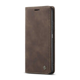 For Xiaomi Redmi 14C 4G Case CASEME 013 Series Card Holder Stand Leather Phone Case Multicolor Multicolor Multicolor Style A - Front View