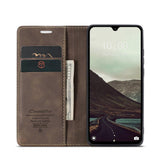 For Xiaomi Redmi 14C 4G Case CASEME 013 Series Card Holder Stand Leather Phone Case Multicolor Multicolor Multicolor Style A - Side View