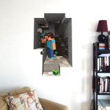 New Style 2-Pack for Minecraft Giant Scale and Attach Wall Sticker Cartoon Stic_OF