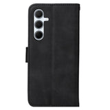 SKALO Samsung A56 5G PU Leather Wallet Case - Multiple Colors Black_max Black