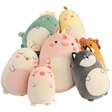 Squishmallow Pillow Doll Kawaii Animal Fat Dinosaur Pillow Plush Unicorn Rabbit 80cm-max Rabbit 80cm - Rear View