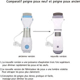 Electric Lice Comb, Vacuum Cleaner with Three Filters for Kids and Pets, Professional Lice Cleaning Tool