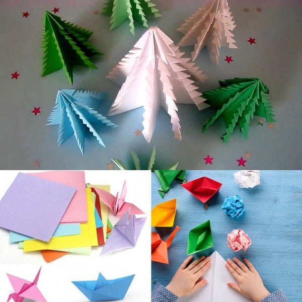 100 Sheets A4 Colored Paper 70gsm Handmade Paper for DIY Art