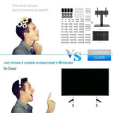 TV stand 28 32 40 43 49 50 55 65 inch, TV stand for TV legs, for 28D2700 32S321 with_qcx - 45-Degree Angle